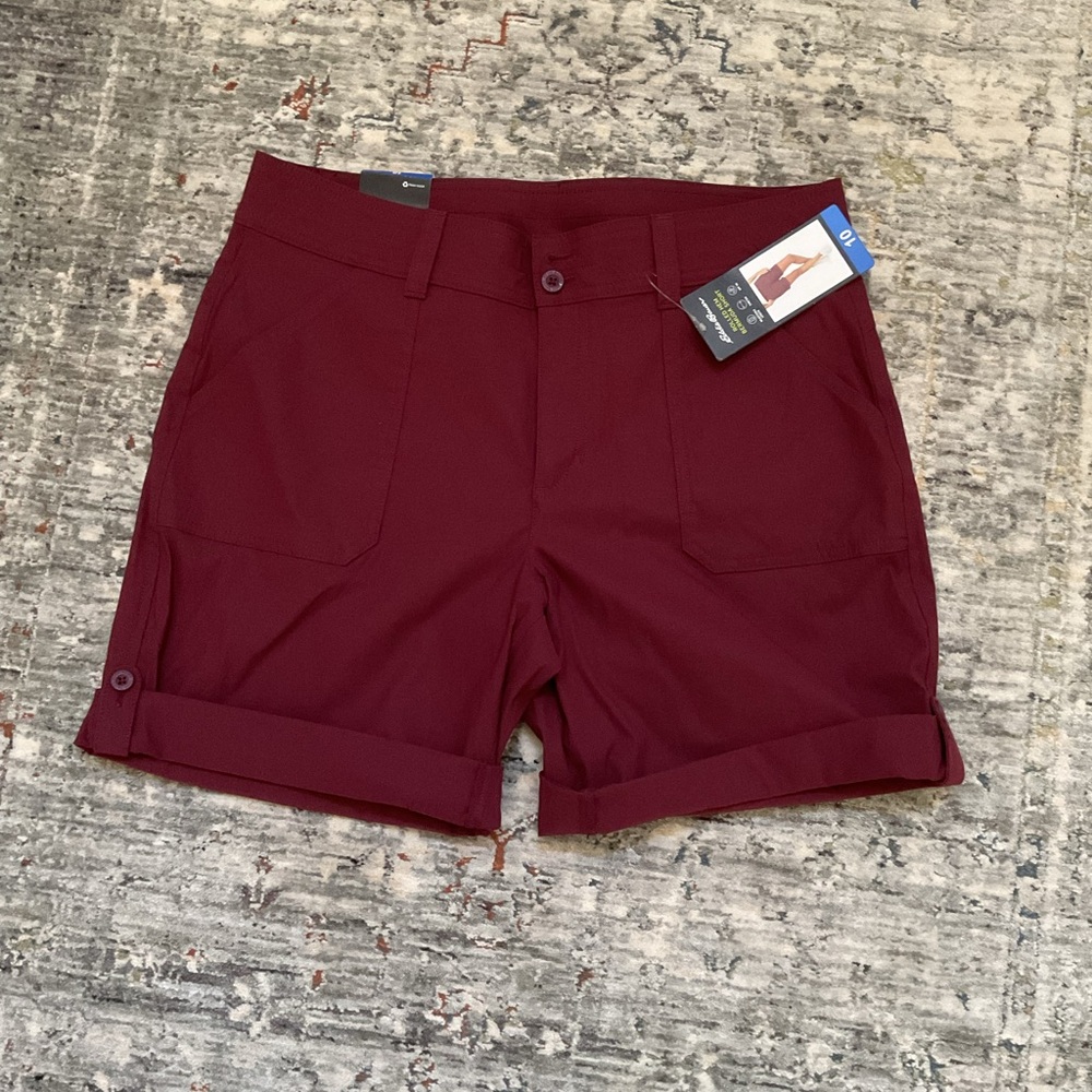Eddie Bauer Women's Dark Red Shorts